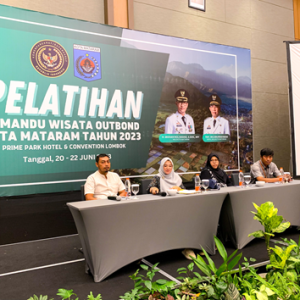 Pelatihan Pemandu Wisata Outbound Tahun 2023